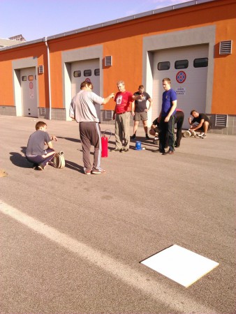 Tréning súťažného družstva
